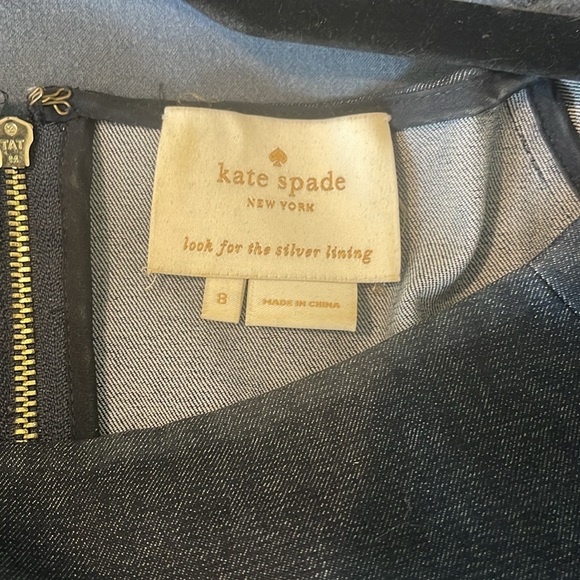 EUC Kate Spade Jean Shift Dress - Picture 3 of 4